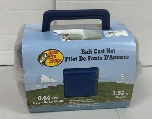 Bait Cast Net, E-Commerce Return, Sold as is - Lot 588