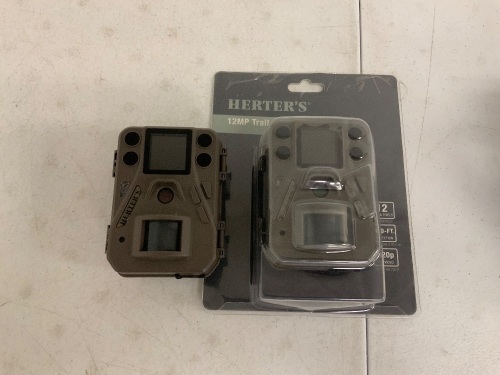 Lot of (2) Herter's 12MP Trail Camera, E-Commerce Return, Sold as is - Lot 647