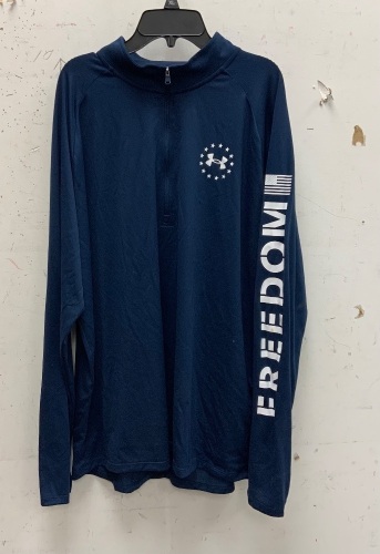 Under Armour Mens 1/4 Zip Pullover, XL, E-Comm Return - Lot 741R