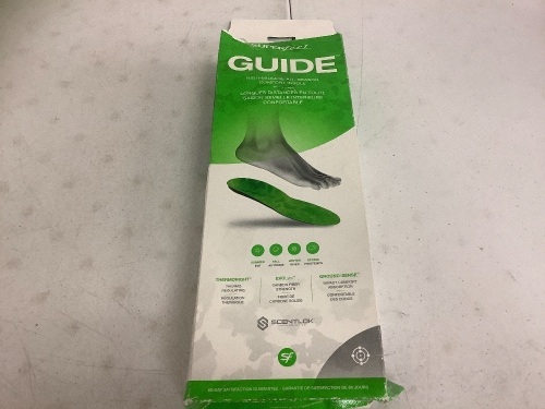 SuperFeet Guide Comfort Insoles, E-Commerce Return, Sold as is - Lot 772R