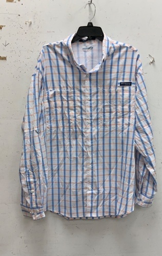 Columbia Mens Button Down, XL, E-Comm Return - Lot 791R