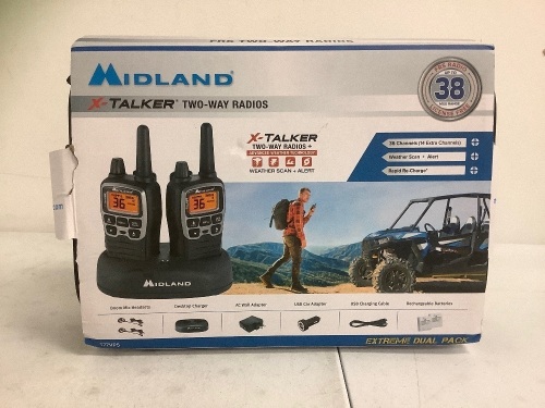 Midland Two Way Radios, Works, E-Commerce Return, Sold as is - Lot 818R