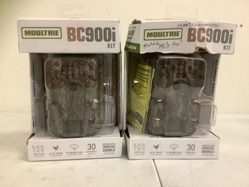 Lot of (2) Moultrie Trail Cameras, E-Commerce Return, Sold as is - Lot 843R