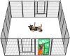 Rollick Unleashed Dog Playpen for Indoor, Yard, RV Camping, 45 inch 16 Panels - Thumbnail 1