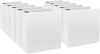 3-Inch 3 Ring Binder, Standard 3" Round Ring Binder Fit Letter Size Paper, Presentation View Binders, White, 10-Pack - Thumbnail 1