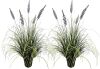 Artificial Lavender Plant 35in (2 Pack) - Tall Faux Indoor Home Decorative Plants & Flowers in Pot, Fake House Plant - Thumbnail 1