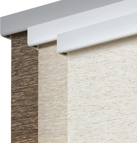 Persilux Free-Stop Cordless Window Shade, Roller Blinds, Natural Woven Fabirc - Lot 878
