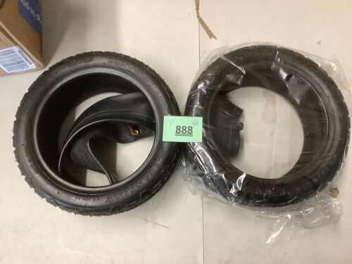 YUANXING 85/65-6.5 Tire with Inner Tube. 2-Pack - Lot 888
