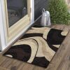 Yafa Home Fashion Modern Contemporary Swirls Design Area Rug, Luxurious, Elegant, and Fashionable Area Rug - Thumbnail 1