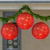 3-Piece Hanging Pop-Up Ornaments Outdoor Christmas Decor, LED Lights - Thumbnail 1