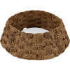 Basket Woven Hyacinth Christmas Holiday Tree Collar - 36in - Thumbnail 1
