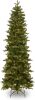 National Tree Company Pre-lit Artificial Christmas Tree | Includes Pre-strung White Lights and Stand | Prescott Pencil Slim - Thumbnail 1
