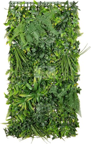 NatraHedge Artificial Rainforest Living Wall Vertical Garden for Outdoor Hedge Installments or Indoor Decor - Lot 1165
