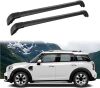 MotorFansClub Roof Rack Cross Bars Fit for Mini Cooper Countryman 2011 2012 2013 2014 2015 2016 2017 2018 2019 2020 2021 2022 Luggage Cargo Rack(Black) - Thumbnail 1
