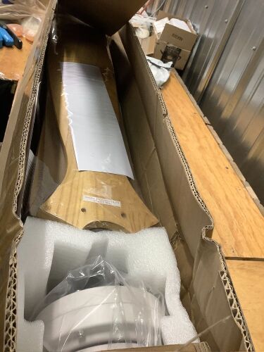 Wood Flush Mount Ceiling Fans - Lot 1275