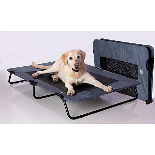 Pet Gear Lifestyle Pet Cot Elevated Bed | No Assembly Required | Premium Tear Resistant Cooling Mesh | Indoor & Outdoor | Lightweight & Portable, 50" - Lot 1159