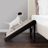 PETMAKER Foldable Gray/Cream Wood Dog/Cat Ramp - Thumbnail 1