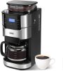 Gevi 10-Cup Drip Coffee Maker with Built-in Burr Grinder & Programmable Timer, 1.5L Water Tank, Auto Keep-Warm, Reusable Filter - Fresh Ground Coffee Machine - Thumbnail 1