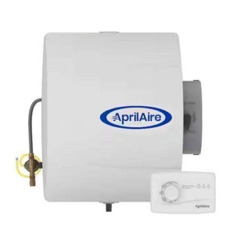 AprilAire Model 400 m Water Saver 17 Gal. for up to 5,000 sq. ft. Whole-House Evaporative Humidifier With Manual Control - Lot 134JF