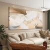 Abstract Floral Canvas Wall Art 29" x 58" - Thumbnail 1