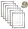 VEVOR 6-Piece Aluminum Screen Printing Frames, 16 x 20 In. with 110 Count Mesh - Thumbnail 1