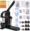 VEVOR Button Maker Machine, 1/1.25/2.28 in. (25/32/58 mm) 3 in. 1 Pin Maker - Thumbnail 1