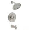 American Standard Rumson Single-Handle 1-Spray Tub and Shower Faucet with 1.8 GPM in Brushed Nickel - Thumbnail 1
