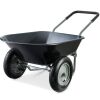 Dual-Wheel Wheelbarrow Garden Cart - Thumbnail 1