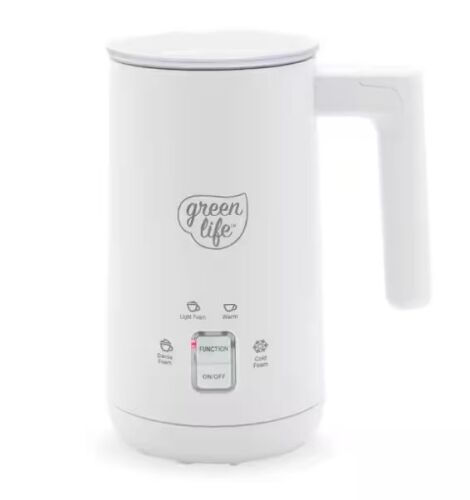 GreenLife Electric 10 Oz Instant Milk Frother, Warmer, & Steamer - Lot 339JF