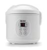 Aroma 8-Cup White Digital Rice Cooker with Control Panel - Thumbnail 1