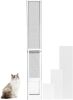 Small Pet Door for Patio Slider - Opening Width: 8.66 in, Max Height: 84.25 in - Thumbnail 1
