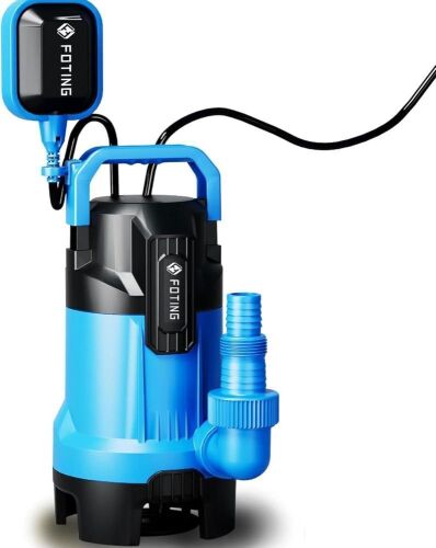 FOTING 1.5HP Sump Pump Automatic & Maunal Mode,with Float Switch, 6300GPH - Lot 367