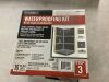 Lot of (4) Everbilt Watershield Shower System 12-Piece Waterproof Shower Kit with Fixtures and Corners Underlayment - Thumbnail 3