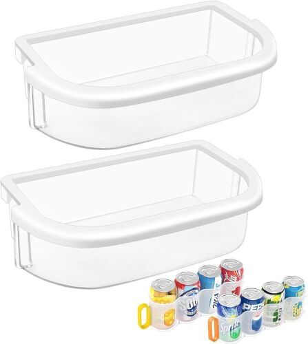 Refrigerator Door Bin for Whirpool, 2 Pack - Lot 452