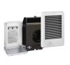 Cadet 240-volt 1,000-watt Com-Pak In-wall Fan-forced Electric Heater in White with Thermostat - Bent Grille - Thumbnail 1
