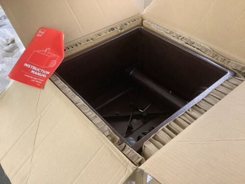 Portable Steel Umbrella Base Stand Up to 150 lbs w/ Fillable Planter, Wheels - Lot 658