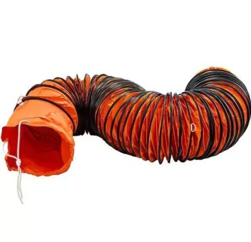 VEVOR Ducting Hose 25 ft. Length Flexible HVAC Duct Hosing PVC for 10 in. Utility Blower Exhaust Fan - Lot 225JF