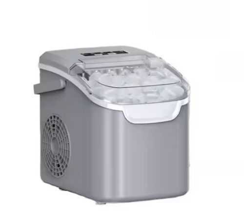 COWSAR 8.66 in. 26 lb. Portable Ice Maker Bullet Ice Machine with Selectable Ice Size - Lot 230JF