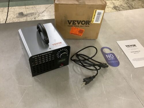 VEVOR Ozone Machine 3230 Sq. Ft. HEPA - Type Ozone Generator - Lot 540JF