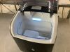 EUHOMY 9 in. 40 lb/24H Portable Countertop Nugget Ice Maker in Black, Self-Cleaning, APP Control - Thumbnail 4