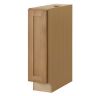 Hampton Bay Avondale 9 in. W x 24 in. D x 34.5 in. H Ready to Assemble Plywood Shaker Base Kitchen Cabinet in White Oak - Thumbnail 1