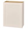 Hampton Bay Avondale 24 in. W x 12 in. D x 30 in. H Ready to Assemble Plywood Shaker Wall Kitchen Cabinet in Antique White - Thumbnail 1