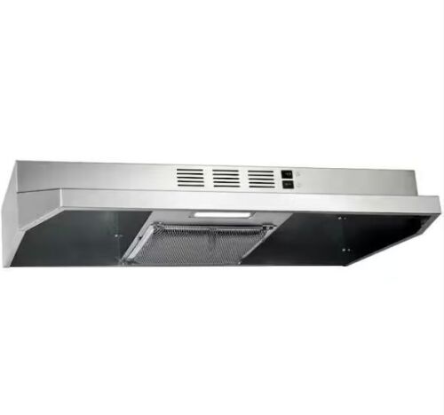 AKDY 30-in Stainless Steel Under Cabinet Range Hood with Charcoal Filter - Lot 427JF