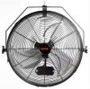 VEVOR Wall Mount Fan 18 in. 3-Speed High Velocity Max. 4150 CFM Waterproof Industrial Wall Fan, ETL Listed Black - Thumbnail 1