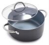 GreenPan Lima 5 qt. Hard Anodized Aluminum Ceramic Nonstick Stock Pot - Thumbnail 1