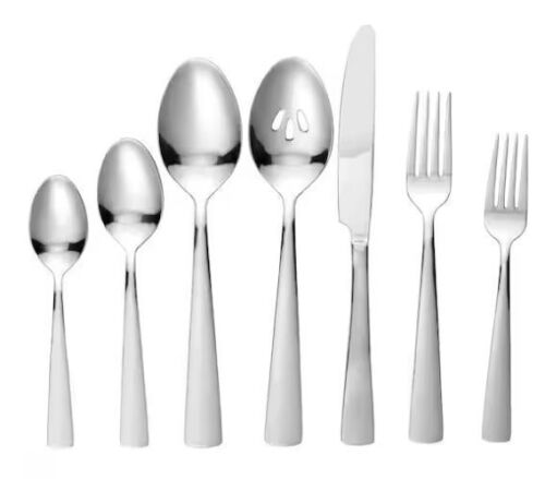 Lorren Home Trends 42-Piece 18/0 Stainless Steel Flatware Set (Service for 8) - Lot 640JF