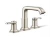 KOHLER Numista 8 in. Widespread Double Handle Bathroom Faucet in Vibrant Brushed Nickel - Thumbnail 1