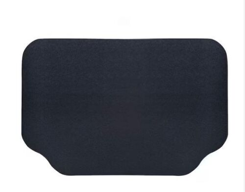 GrillTex 30 in. x 48 in. Black Under-the-Grill Protective Deck and Patio Mat - Lot 726JF