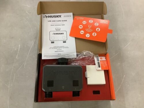 Husky Smart Watering Timer for Irrigation and Sprinklers Powered by Hubspace - Lot 714JF