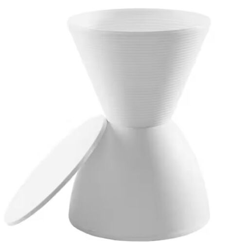 MODWAY Haste White Stool - Lot 402JF